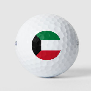 Kuwait-Flagge Golfball