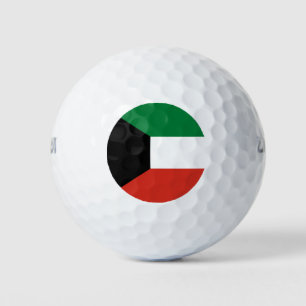Kuwait-Flagge Golfball