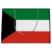 Kuwait-Flagge Große Geschenktüte (Vorderseite)