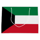 Kuwait-Flagge Große Geschenktüte (Vorderseite)