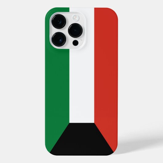 Kuwait-Flagge iPhone Hülle (Rückseite)