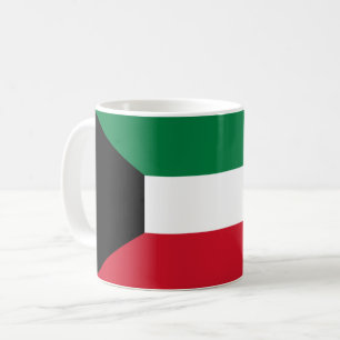 Kuwait-Flagge Kaffeetasse
