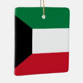 Kuwait-Flagge Keramikornament (Rechts)
