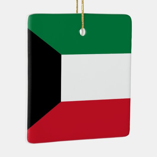 Kuwait-Flagge Keramikornament (Rechts)