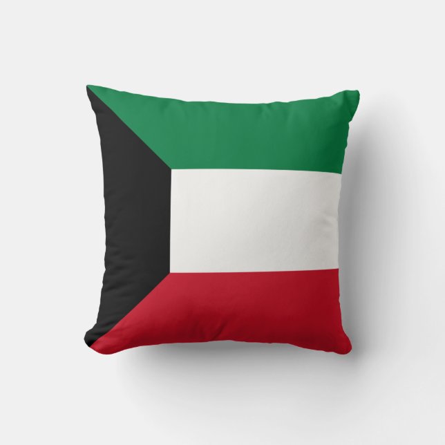 Kuwait-Flagge Kissen (Vorderseite)