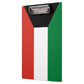 Kuwait-Flagge Klemmbrett (Links)