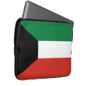Kuwait-Flagge Laptopschutzhülle (Vorne Rechts)