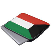 Kuwait-Flagge Laptopschutzhülle (Vorne Knopf)