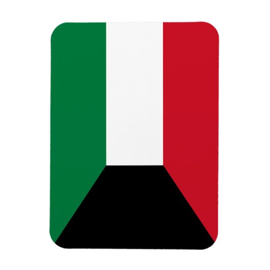 Kuwait-Flagge Magnet (Vertikal)