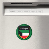 Kuwait-Flagge Magnet (In Situ (Geschirrspüler))