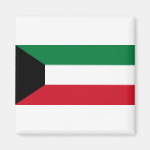 Kuwait-Flagge Magnet (Vorne)