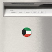 Kuwait-Flagge Magnet (In Situ (Geschirrspüler))