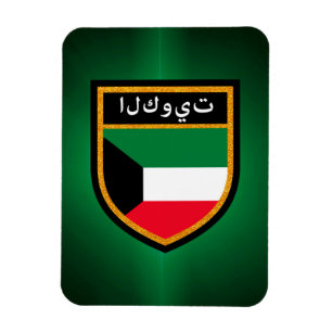 Kuwait-Flagge Magnet