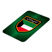 Kuwait-Flagge Magnet (Linke Seite)
