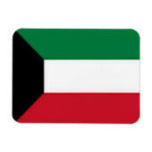 Kuwait - Flagge - Magnet (Horizontal)