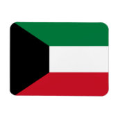 Kuwait-Flagge Magnet (Horizontal)