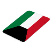 Kuwait-Flagge Magnet (Linke Seite)