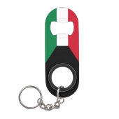 Kuwait-Flagge Mini Flaschenöffner (Vorderseite)