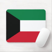 Kuwait-Flagge Mousepad (Mit Mouse)