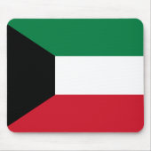 Kuwait-Flagge Mousepad (Vorne)