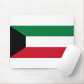 Kuwait-Flagge Mousepad (Mit Mouse)