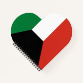 Kuwait-Flagge Notizblock (Vorderseite)