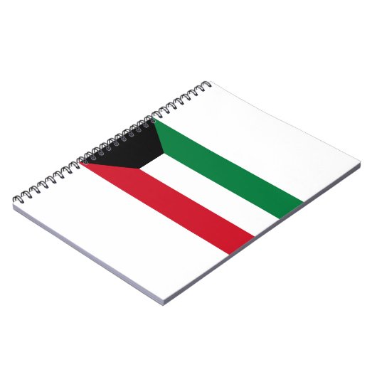 Kuwait-Flagge Notizblock (Linke Seite)