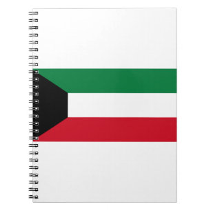 Kuwait-Flagge Notizblock