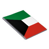 Kuwait-Flagge Notizblock (Rechte Seite)