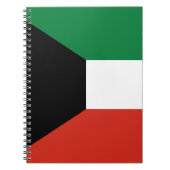 Kuwait-Flagge Notizblock (Vorderseite)