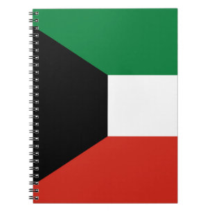 Kuwait-Flagge Notizblock