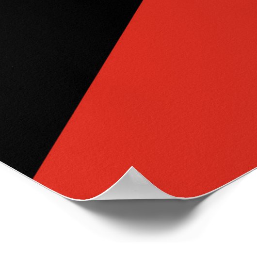 Kuwait-Flagge Poster (Ecke)