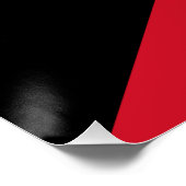 Kuwait-Flagge Poster (Ecke)