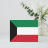 Kuwait - Flagge - Postkarte (Stehend Vorderseite)