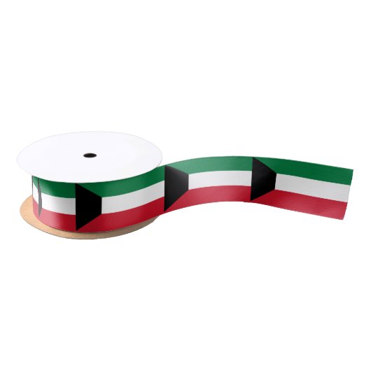 Kuwait-Flagge Satinband (Spule)