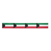 Kuwait-Flagge Satinband (Vorderseite)