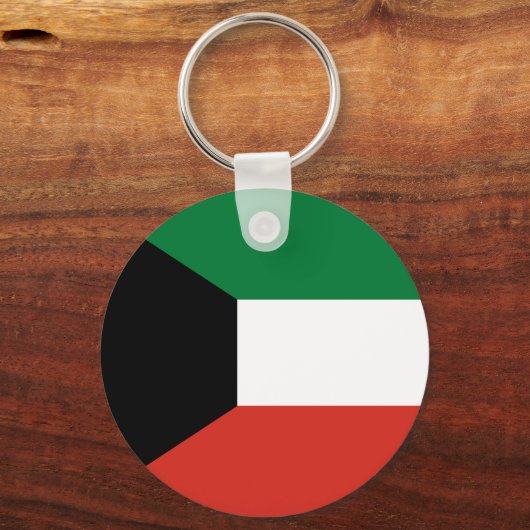 Kuwait-Flagge Schlüsselanhänger (Rückseite)