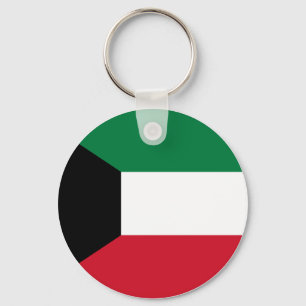 Kuwait-Flagge Schlüsselanhänger