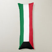 Kuwait-Flagge Seitenschläferkissen (Rückseite (Vertikal))