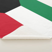 Kuwait-Flagge Sherpadecke (3/4)