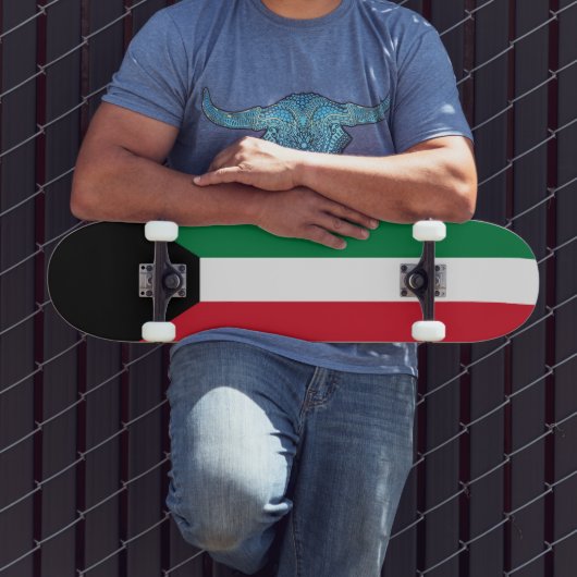 Kuwait-Flagge Skateboard (Außenbereich 3)