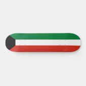 Kuwait-Flagge Skateboard (Horizontal)