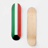 Kuwait-Flagge Skateboard (Vorderseite)