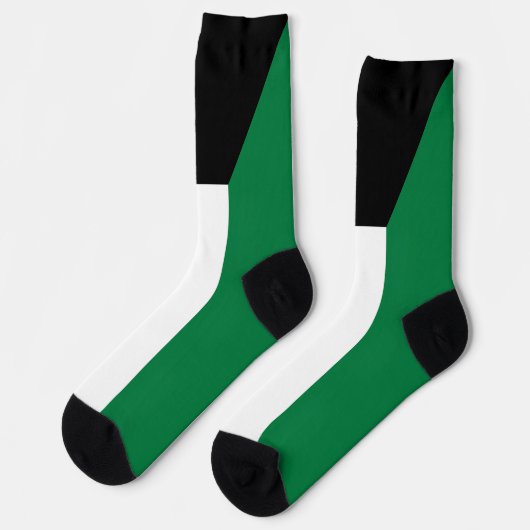 Kuwait-Flagge Socken (Linkes Detail)