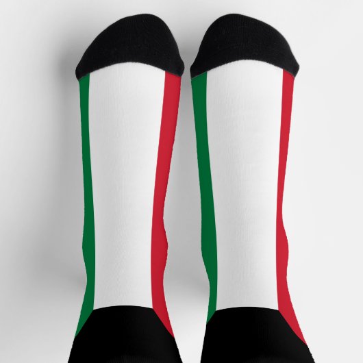 Kuwait-Flagge Socken (Oben)