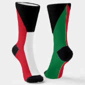 Kuwait-Flagge Socken (Gewinkelt)