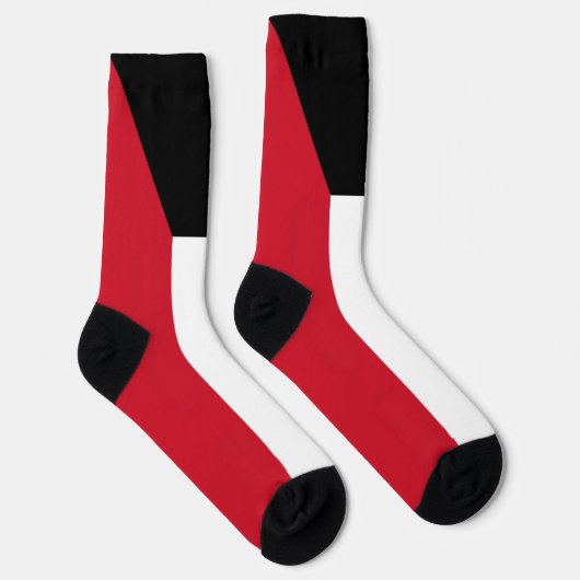 Kuwait-Flagge Socken (Rechts)