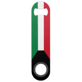 Kuwait-Flagge Speed Flaschenöffner (Rückseite)