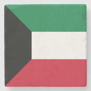 Kuwait-Flagge Steinuntersetzer