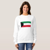 Kuwait-Flagge Sweatshirt (Vorne ganz)